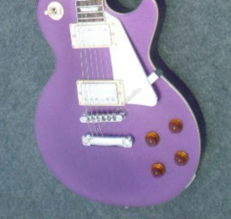 New Custom High Quality Electric Guitars Complete China with Metal Purple Guitar428