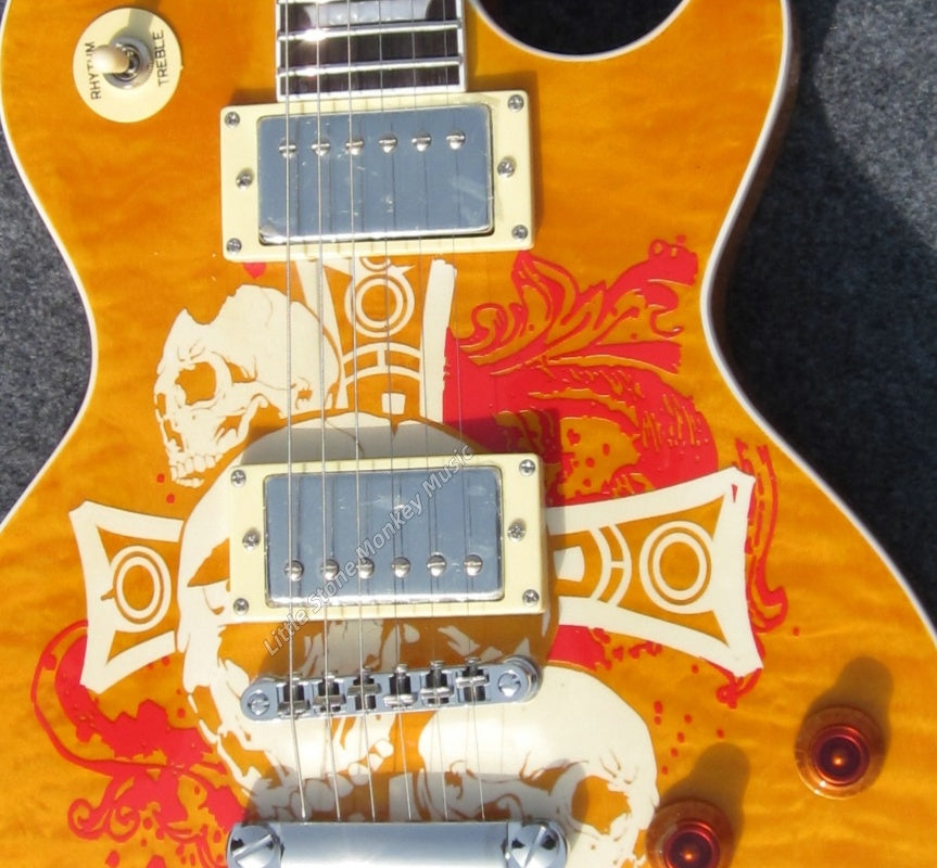 New Custom High Quality Electric Guitars Complete China with Custom Graphics Guitar433