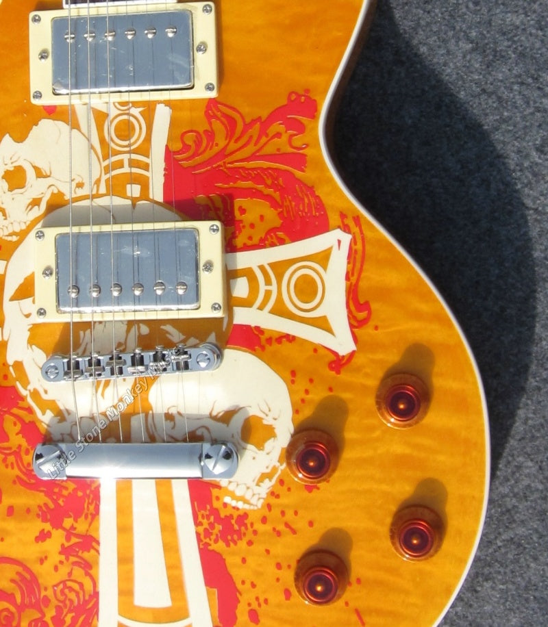 New Custom High Quality Electric Guitars Complete China with Custom Graphics Guitar433