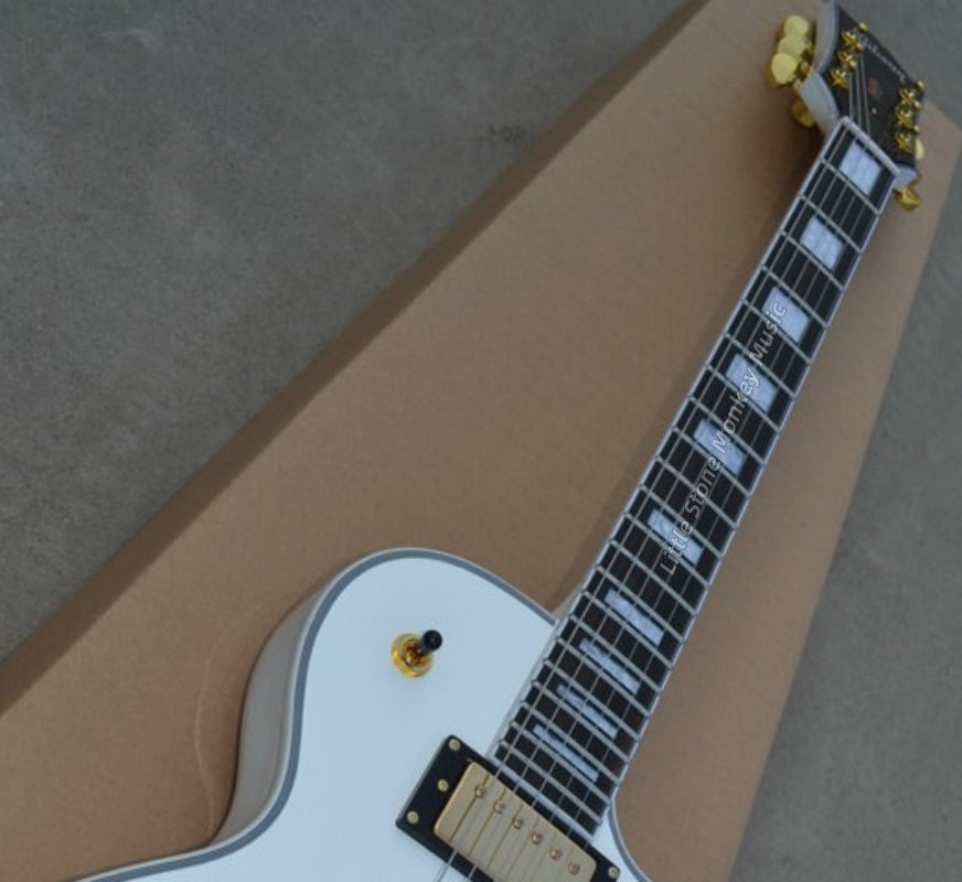 New Custom High Quality Electric Guitars Complete China with Custom  Classic Guitar  Guitar/Bass Custom Custom Origins Electric Guitar - Bone White444