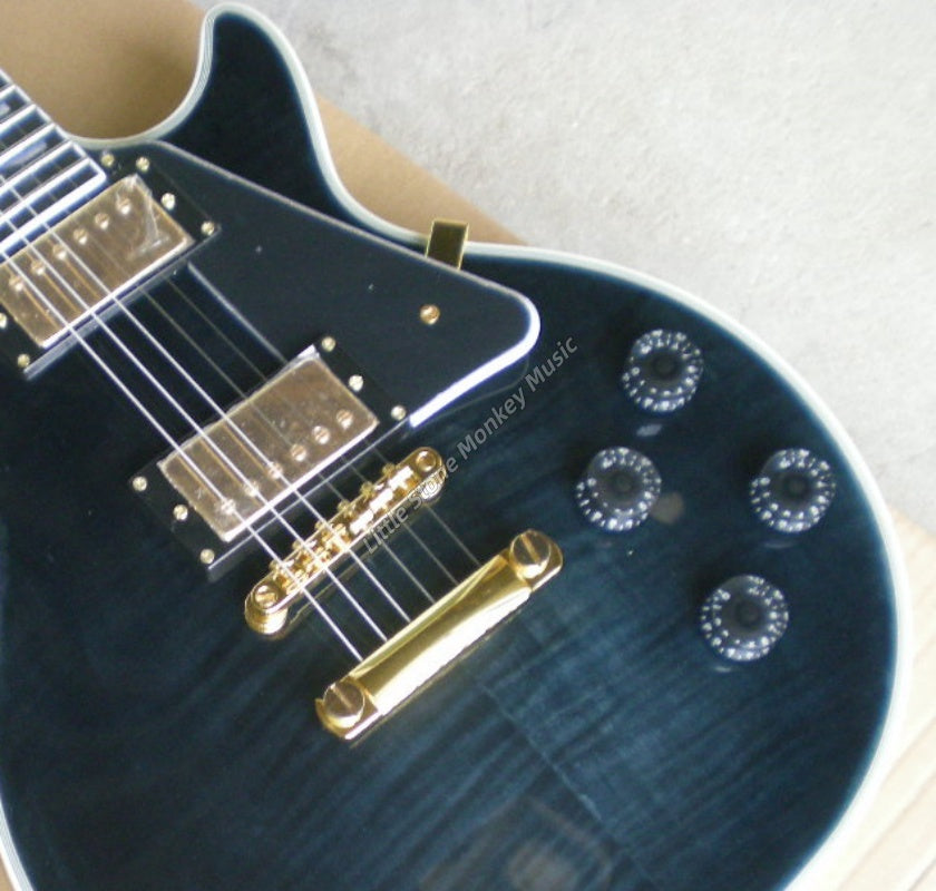 New Custom High Quality Electric Guitars Complete China withHigh Quality Electric Guitar,Frets Binding Ebony Fingerboard,Tune-o-Matic Bridge446