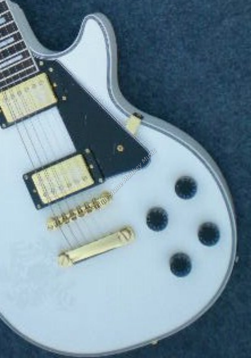 New Custom High Quality Electric Guitars Complete China withHigh Quality Electric Guitar,Frets Binding Ebony Fingerboard,Tune-o-Matic Bridge446