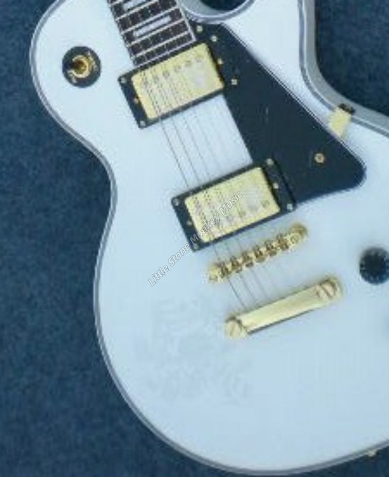 New Custom High Quality Electric Guitars Complete China withHigh Quality Electric Guitar,Frets Binding Ebony Fingerboard,Tune-o-Matic Bridge446