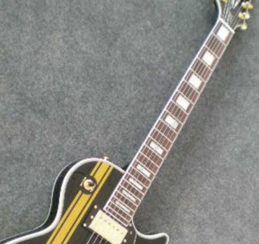 Factory Customized Premium Quality Hot Electric Guitar 6 Strings ProfessionaFree Shipping Matte Black 6 Strings Electric Guitar with Gold Hardware Guitars