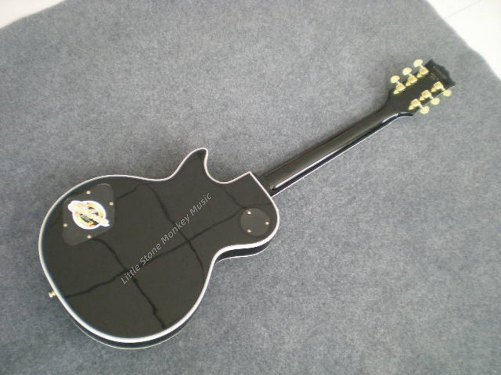 Factory Customized Premium Quality Hot Electric Guitar 6 Strings ProfessionaFree Shipping Matte Black 6 Strings Electric Guitar with Gold Hardware Guitars