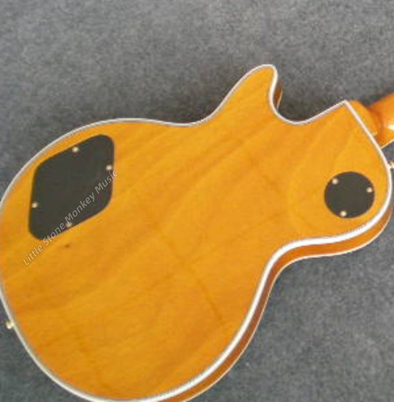 Factory Customized Premium Quality Hot Electric GuitarHigh Quality Electric Guitar Electric guitar LP custom MS abalone inlay ebony fingerboard fret nibs quilt453
