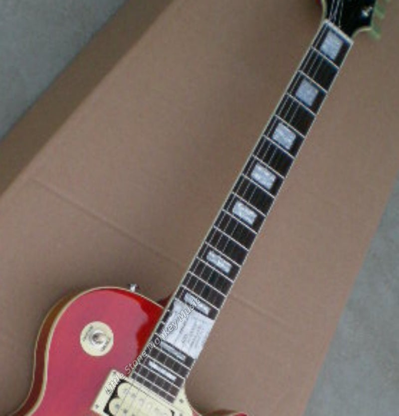 Factory Customized  Electric Guitar We Can Customize Various Styles Made in China, High Quality Electric Guitar, 3 Piece Pickup, Chrome Hardware Top463