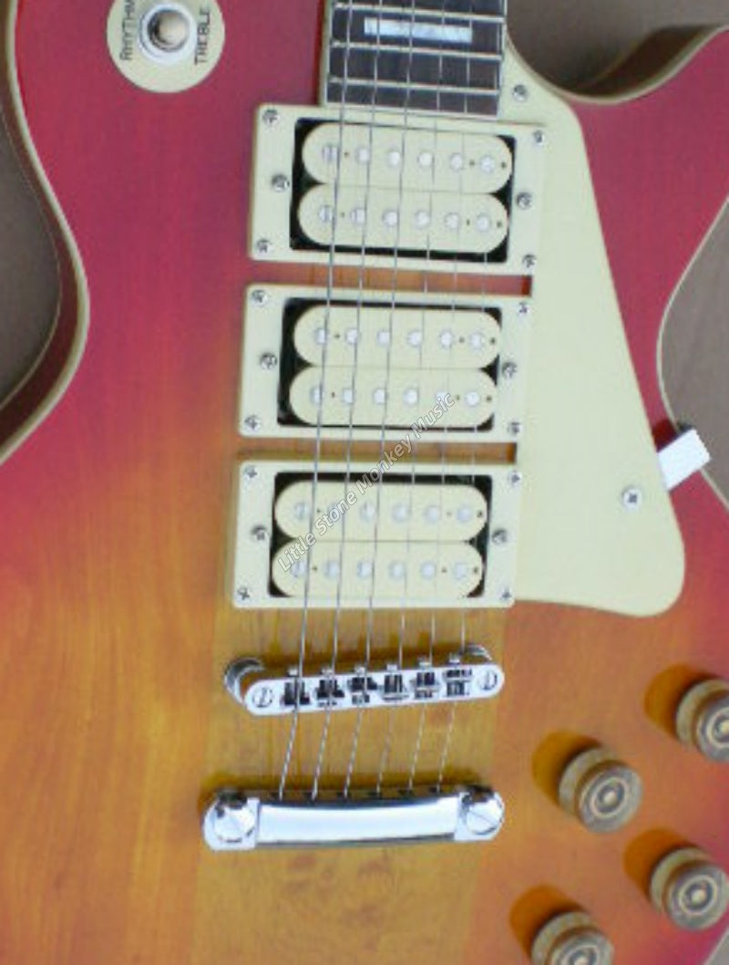Factory Customized  Electric Guitar We Can Customize Various Styles Made in China, High Quality Electric Guitar, 3 Piece Pickup, Chrome Hardware Top463