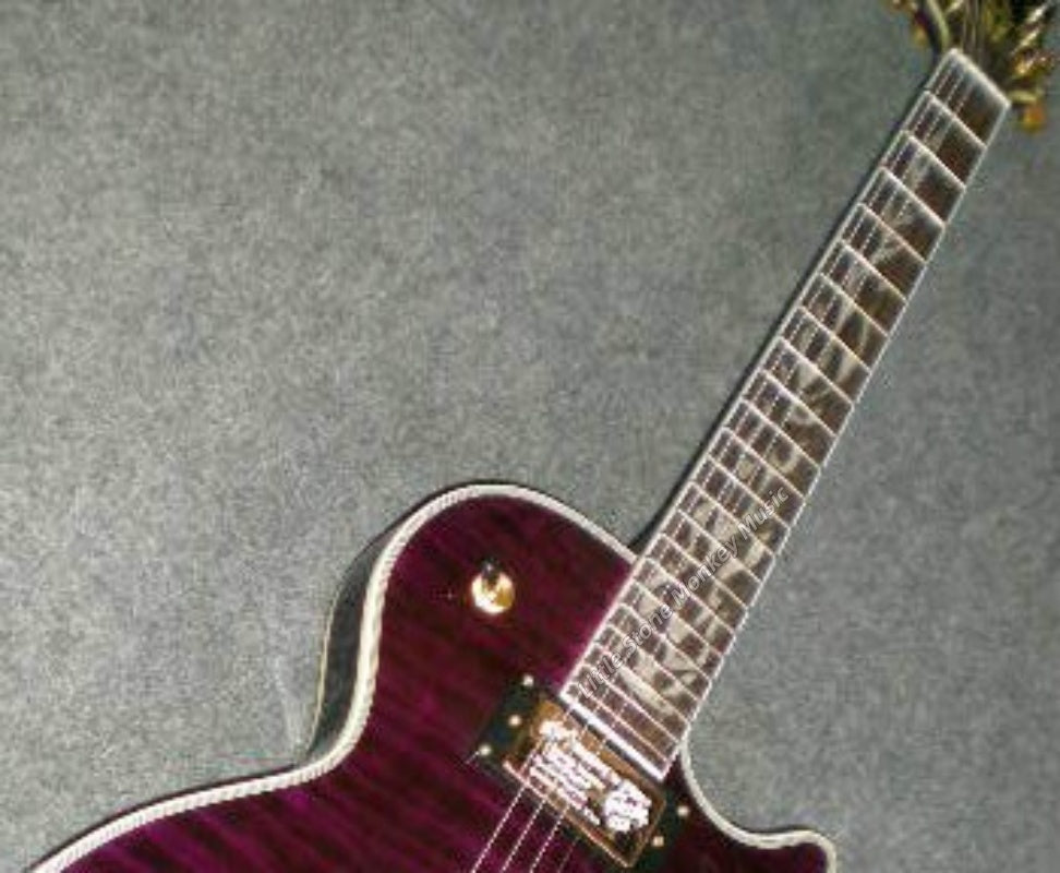 High Quality  Electric Guitar Factory Customized Electric Guitar with Top Quality Factory New Purple 6 String Rosewood Fingerboard Left Handed Electric Guitar474