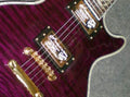 High Quality  Electric Guitar Factory Customized Electric Guitar with Top Quality Factory New Purple 6 String Rosewood Fingerboard Left Handed Electric Guitar474