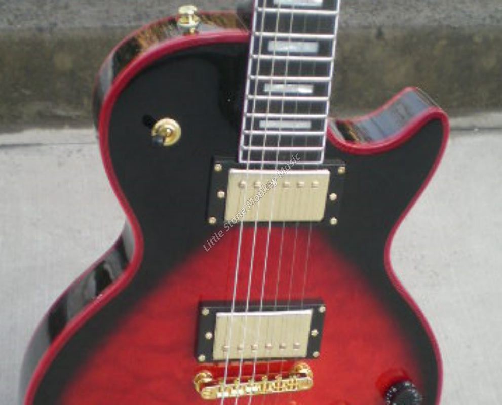 High Quality  Electric Guitar Factory Customized Electric Guitar CustomCustom Shop Red Widow Guitar w Ebony fingerboard, Frets nibs, Nashville TOM brid 477