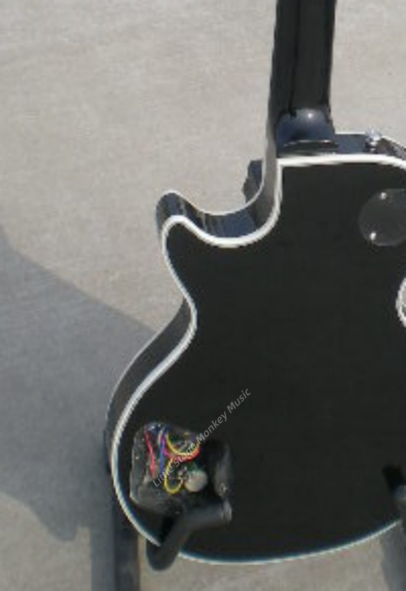 High Quality  Electric Guitar Factory Customized Electric Guitar CustomCustom Shop Silver Sparkle 478
