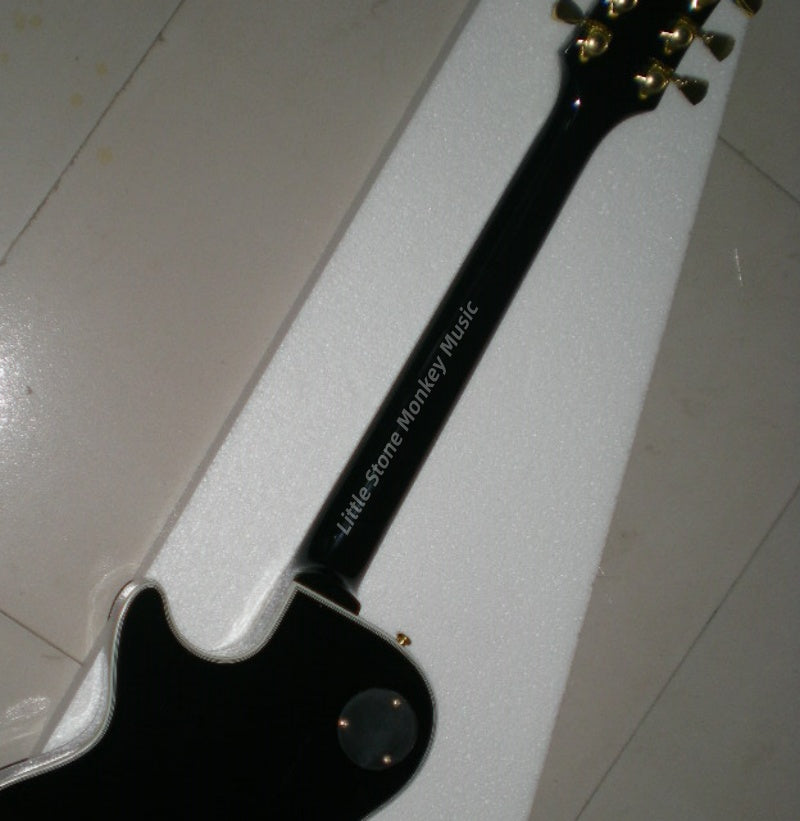 High Quality  Electric Guitar Factory Customized Electric Guitar CustomCustom LP Style Electric Guitar Cream 488