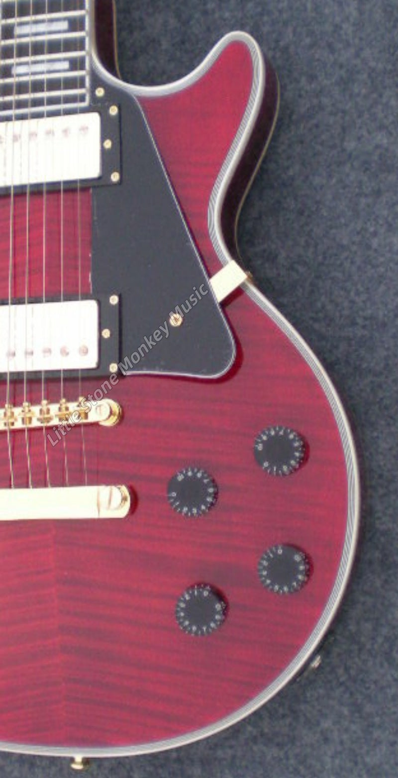 High Quality  Electric Guitar Factory Customized Electric GuitarFactory Customized Electric Guitar, Rosewood Fingerboard, Flame Maple Top491