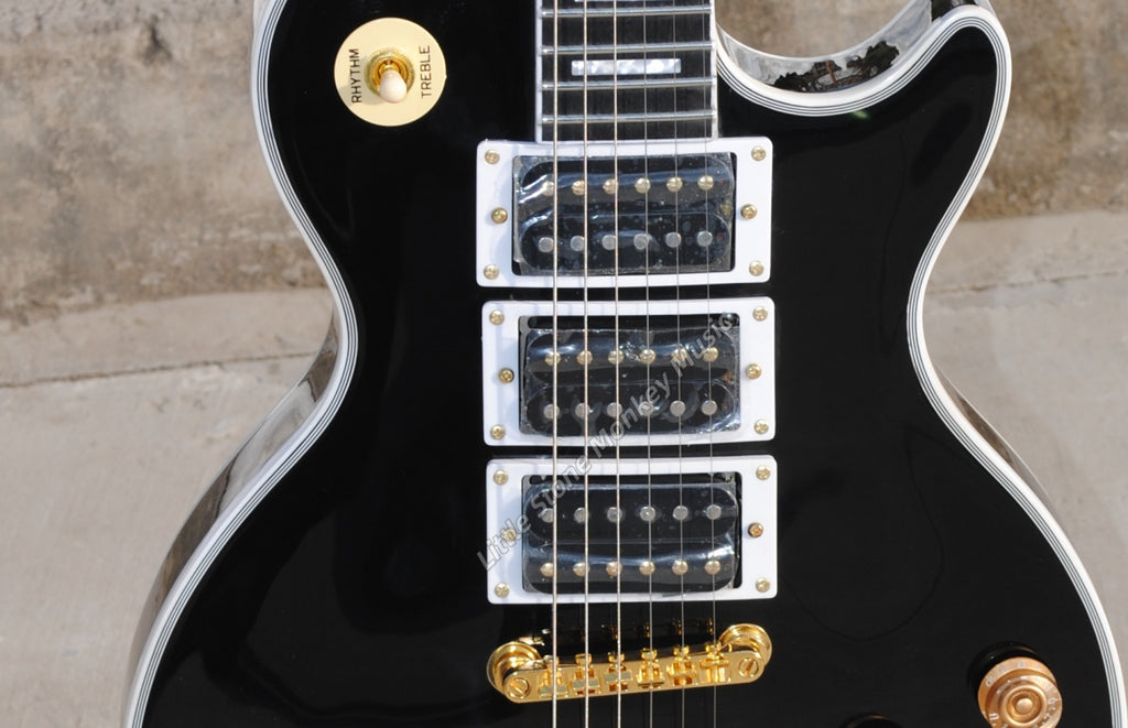 High Quality  Electric Guitar Factory Customized Electric GuitarFactory Customized Electric Guitar, Rosewood Fingerboard, Flame Maple Top492