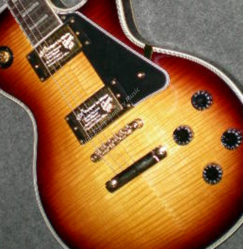 High Quality  Electric Guitar Factory Customized Electric Guitar   Electric Guitar Electric Guitar  Custom style Vintage Sunburst503