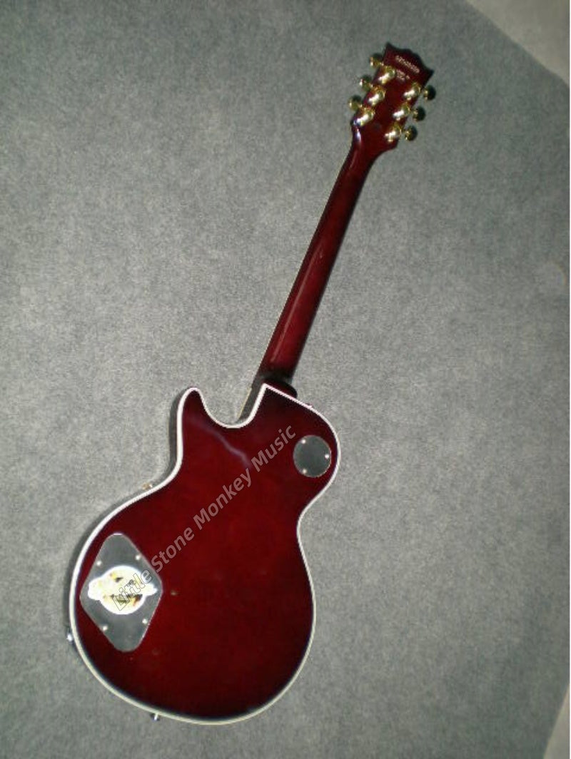 High Quality  Electric Guitar Factory Customized Electric Guitar   Brown Sunburst505