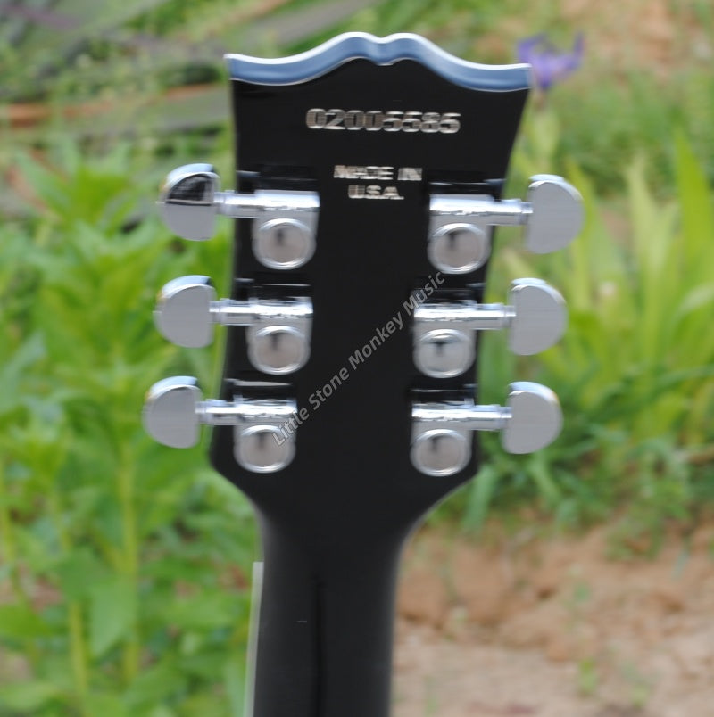 Factory Customized Electric Guitar  Custom electric guitar solid maple body 6 strings right-handed brown burst508