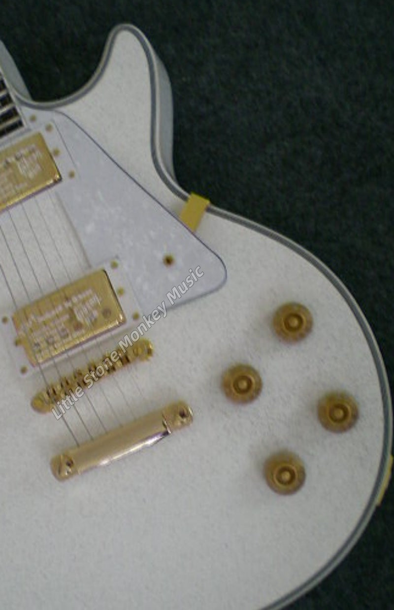 Factory Customized Electric Guitar  Custom electric guitar solid maple body 6 strings right-handedg white burs512