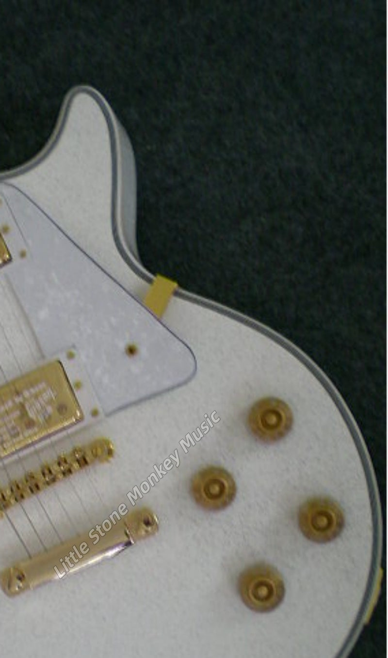Factory Customized Electric Guitar  Custom electric guitar solid maple body 6 strings right-handedg white burs512