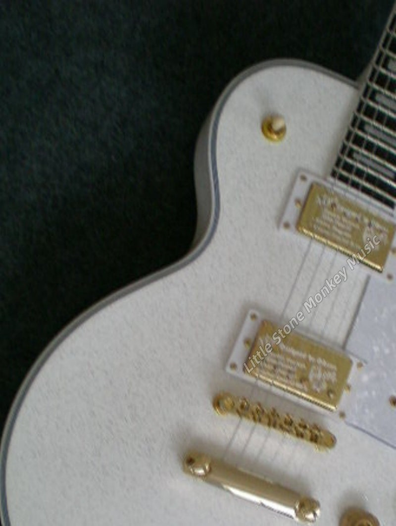 Factory Customized Electric Guitar  Custom electric guitar solid maple body 6 strings right-handedg white burs512