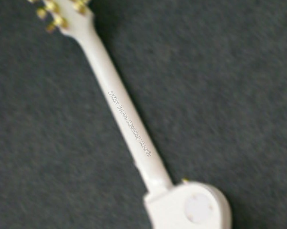 Factory Customized Electric Guitar  Custom electric guitar solid maple body 6 strings right-handedg white burs512