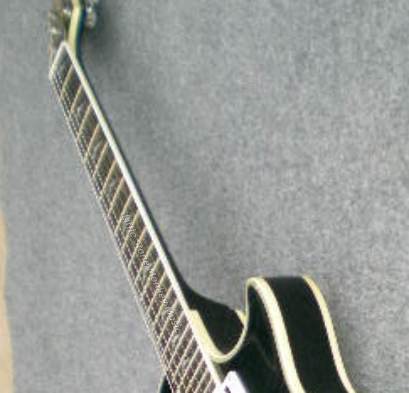 Factory Customized Electric Guitar  Custom electric guitar Custom Standard Electric Guitar black Quilted Maple Top H-H Pickups 6 string514
