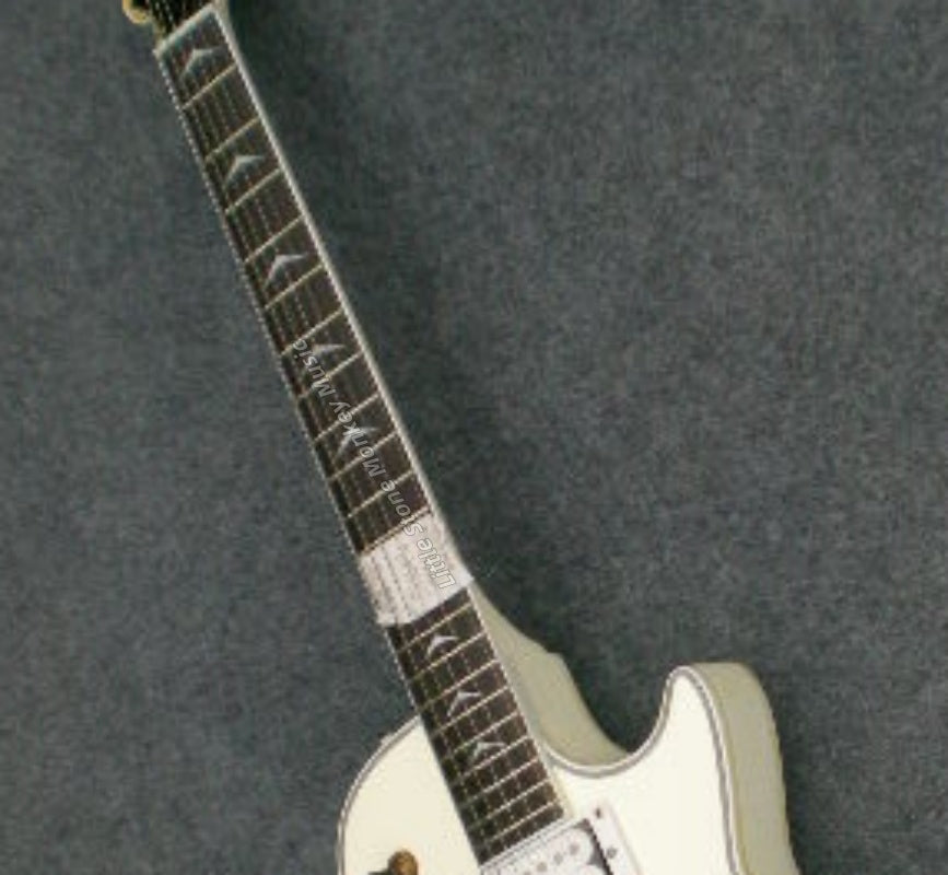 Factory Customized Electric Guitar  Custom electric guitar Custom Standard Electric Guitar white Quilted Maple Top H-H Pickups 6 string515