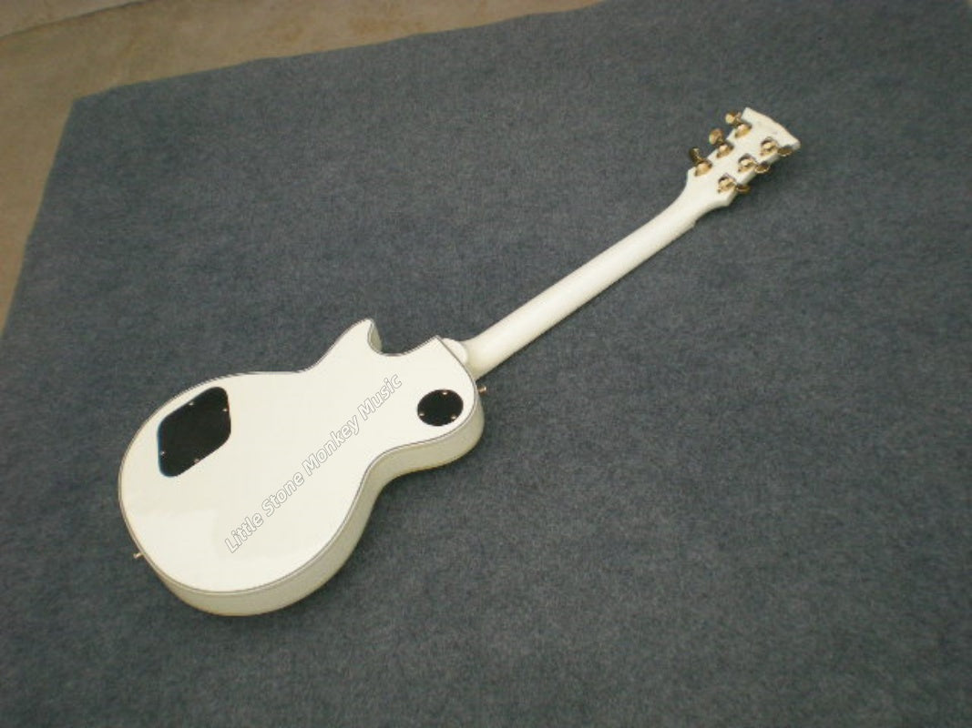 Factory Customized Electric Guitar  Custom electric guitar Custom Standard Electric Guitar white Quilted Maple Top H-H Pickups 6 string515