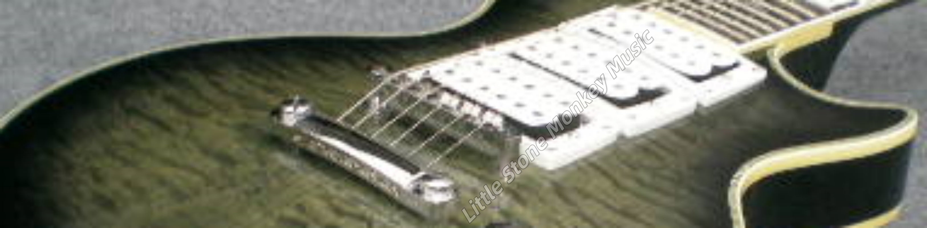 Factory Customized Electric Guitar  Custom electric guitar Custom Standard Electric Guitar green Quilted Maple Top H-H Pickups 6 string516
