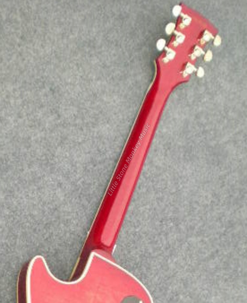 Factory Customized Electric Guitar  Custom electric guitar Custom Standard Electric Guitar red Quilted Maple Top H-H Pickups 6 string517