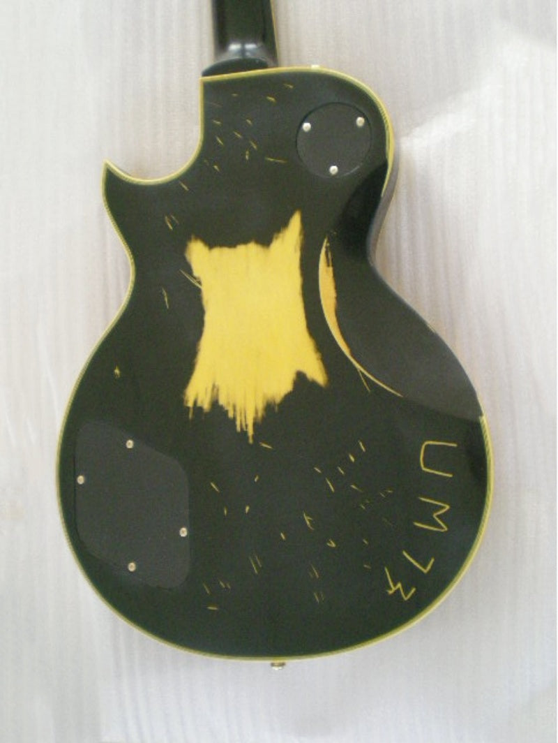 Customize Black Electric Guitar