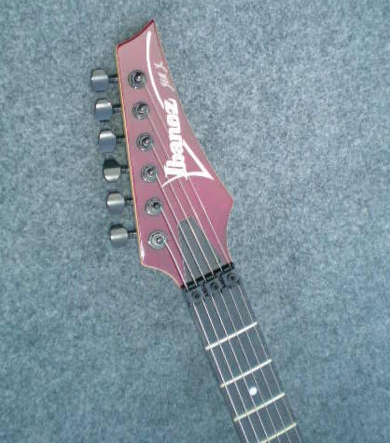 Customize Black Double Tremolo Purple Electric Guitar LSM102