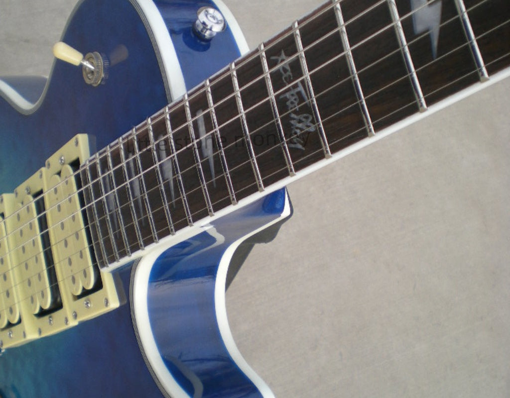 Factory Customized    Electric Guitar with Vintage Vintage facial makeup  Electric Guitarop377#