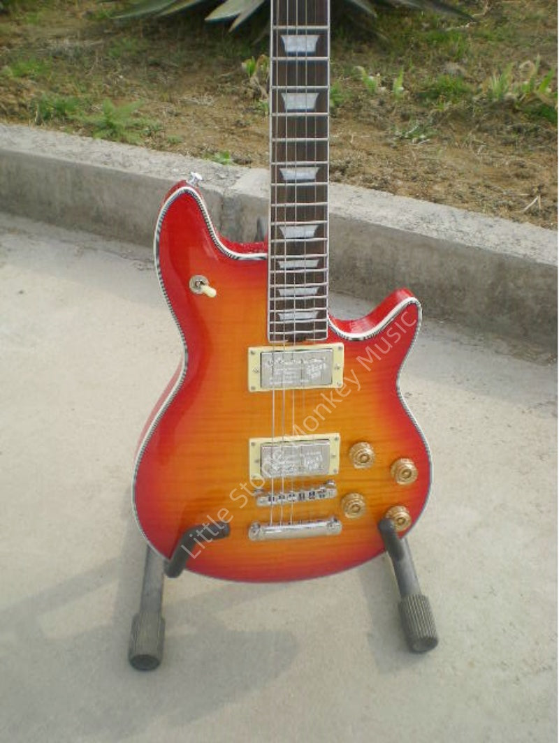 Customize Horizontal Stripes Electric Guitar LSM006