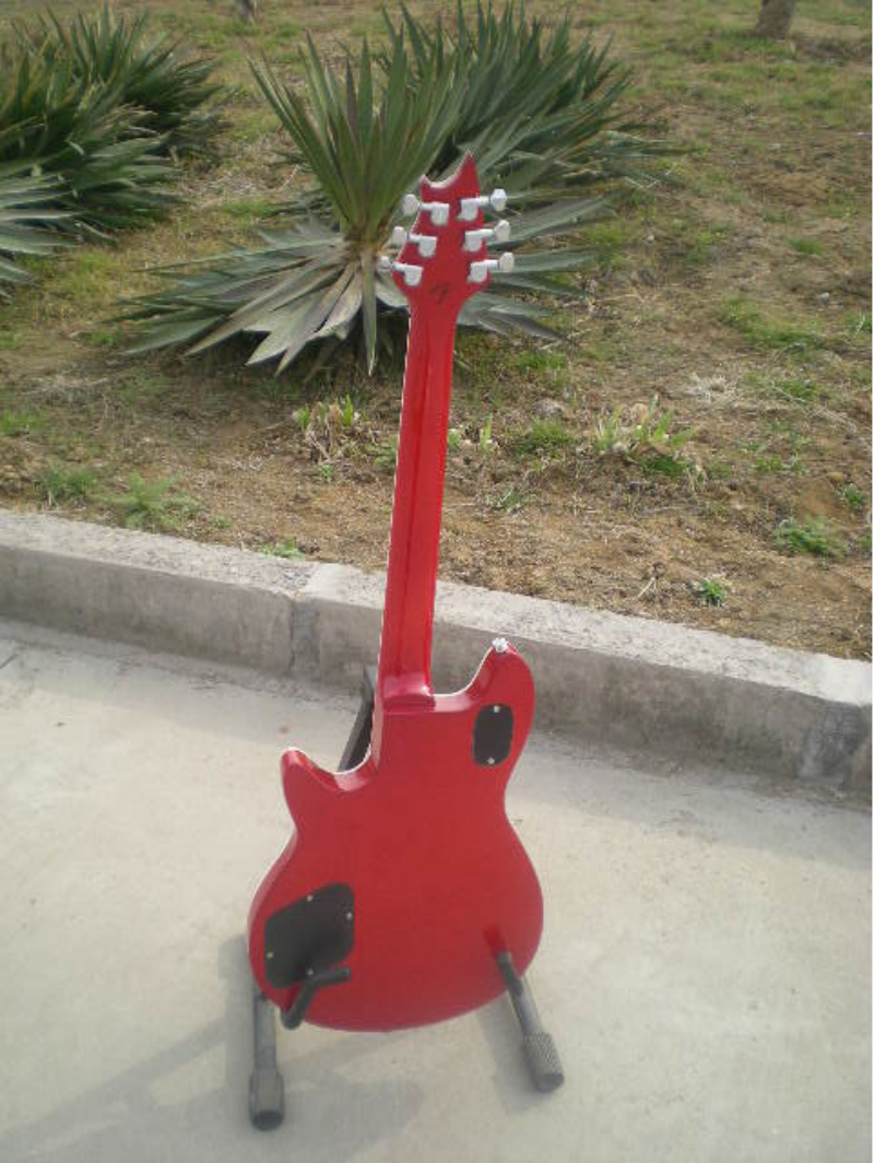 Customize Horizontal Stripes Electric Guitar LSM006