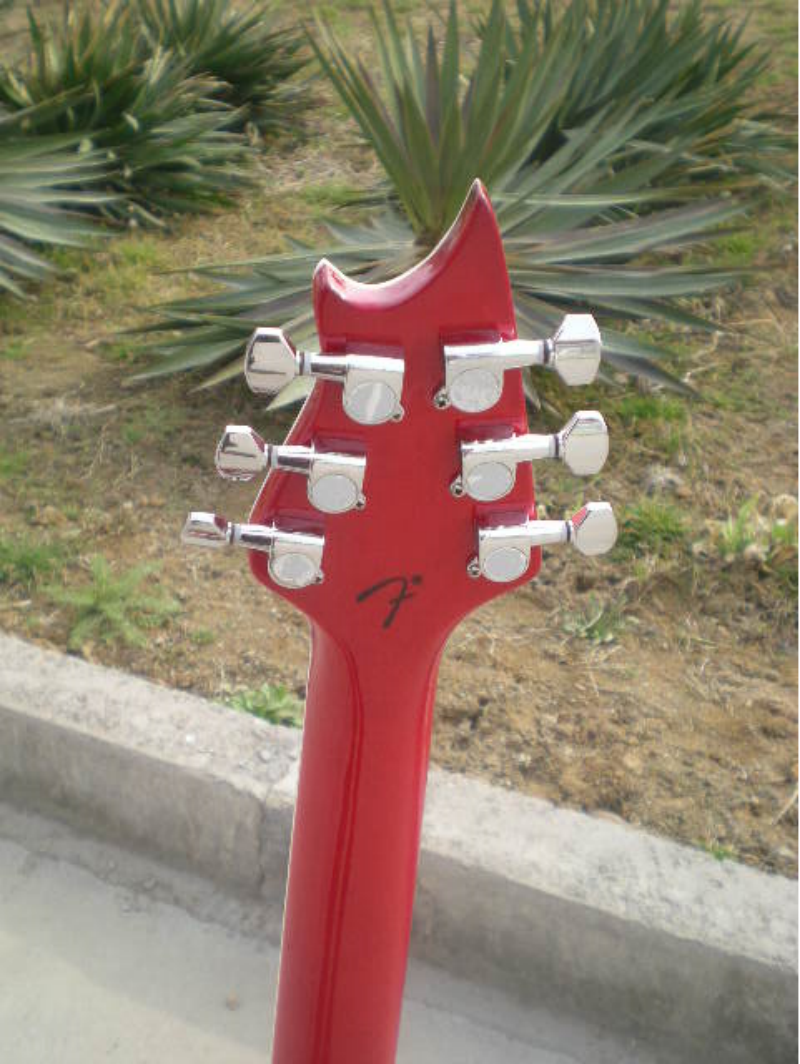 Customize Horizontal Stripes Electric Guitar LSM006