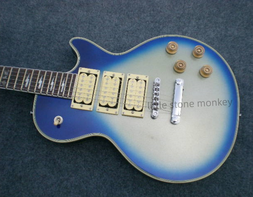 Factory Customized    Electric Guitar with Vintage Vintage facial makeup  Electric Guitarop376#