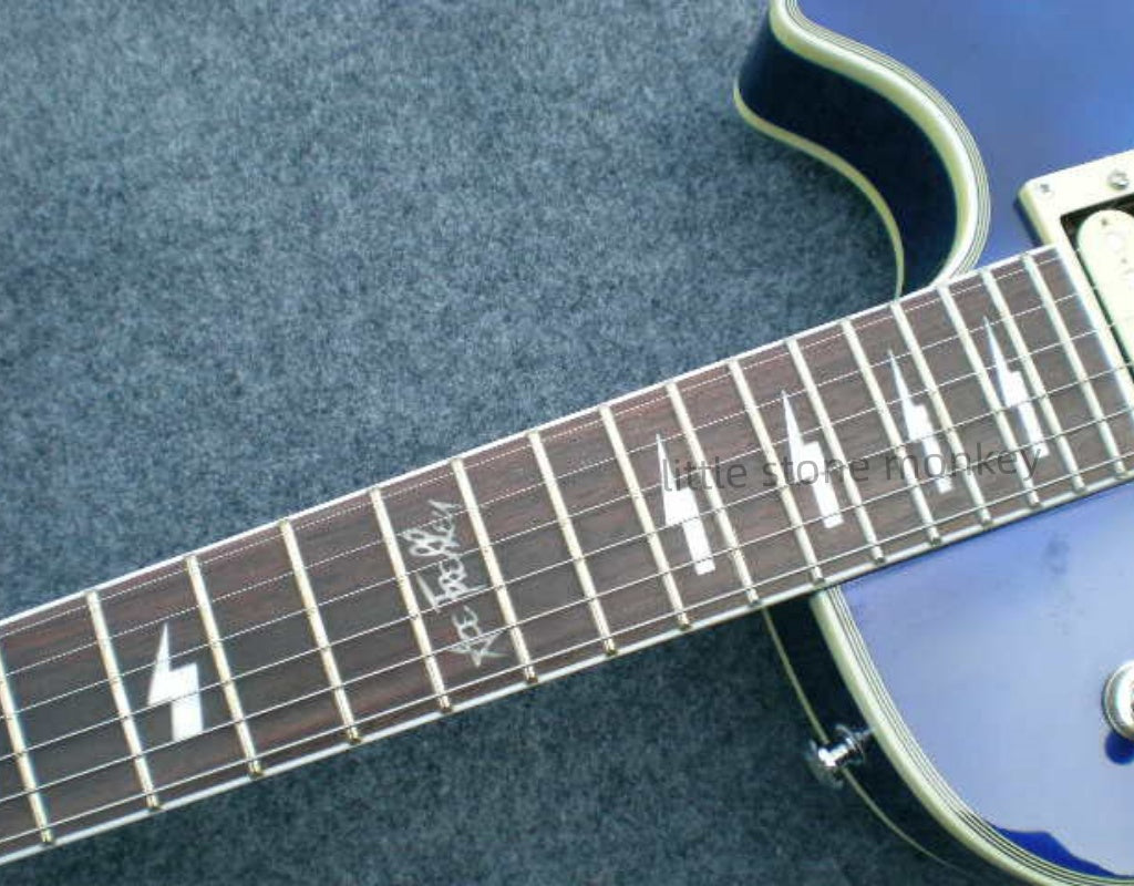 Factory Customized    Electric Guitar with Vintage Vintage facial makeup  Electric Guitarop376#