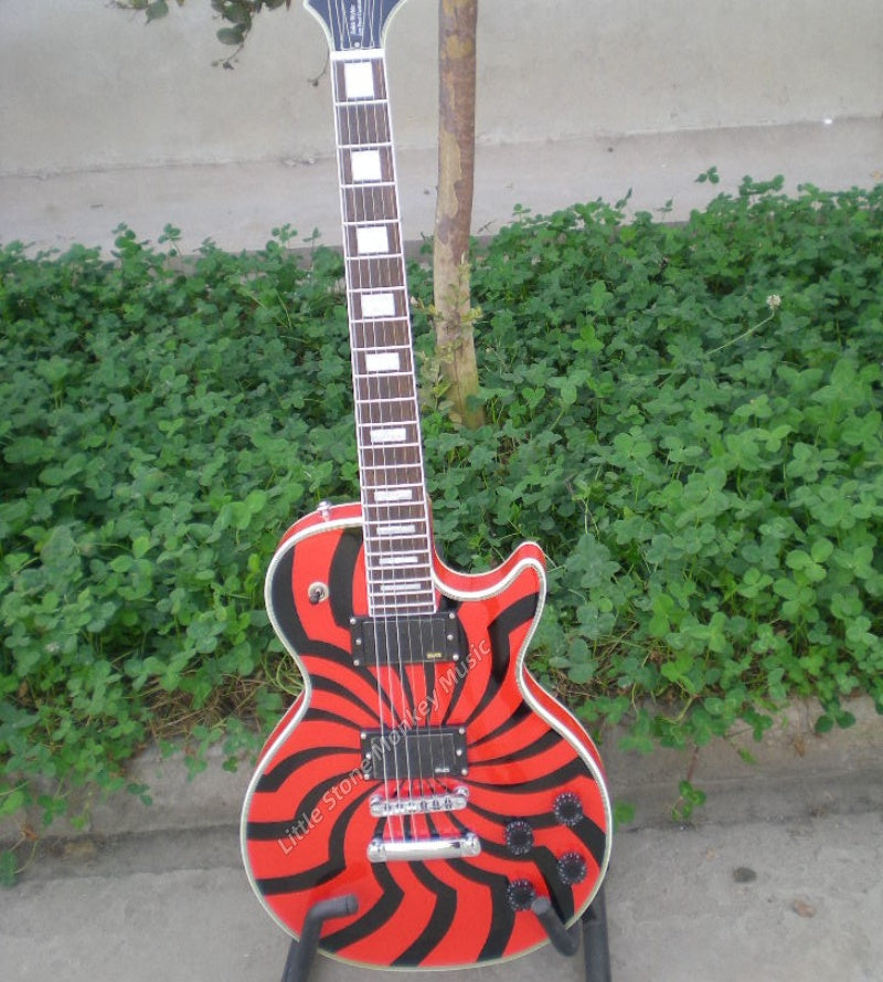 Factory Customized    Electric Guitar with Vintage Vintage blue color Electric Guitarop371 372 373 374#（副本）