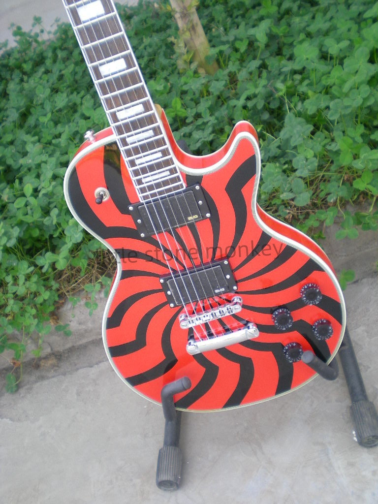 Factory Customized    Electric Guitar with Vintage Vintage blue color Electric Guitarop371 372 373 374#（副本）