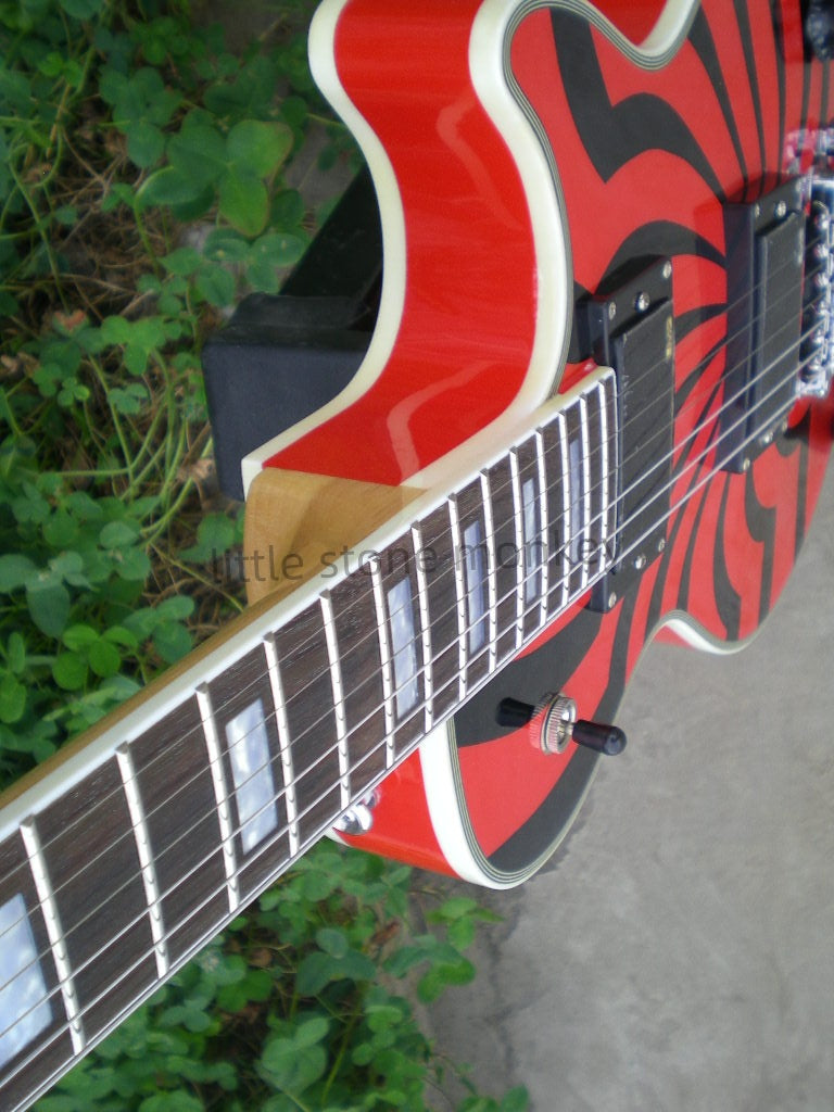 Factory Customized    Electric Guitar with Vintage Vintage blue color Electric Guitarop371 372 373 374#（副本）