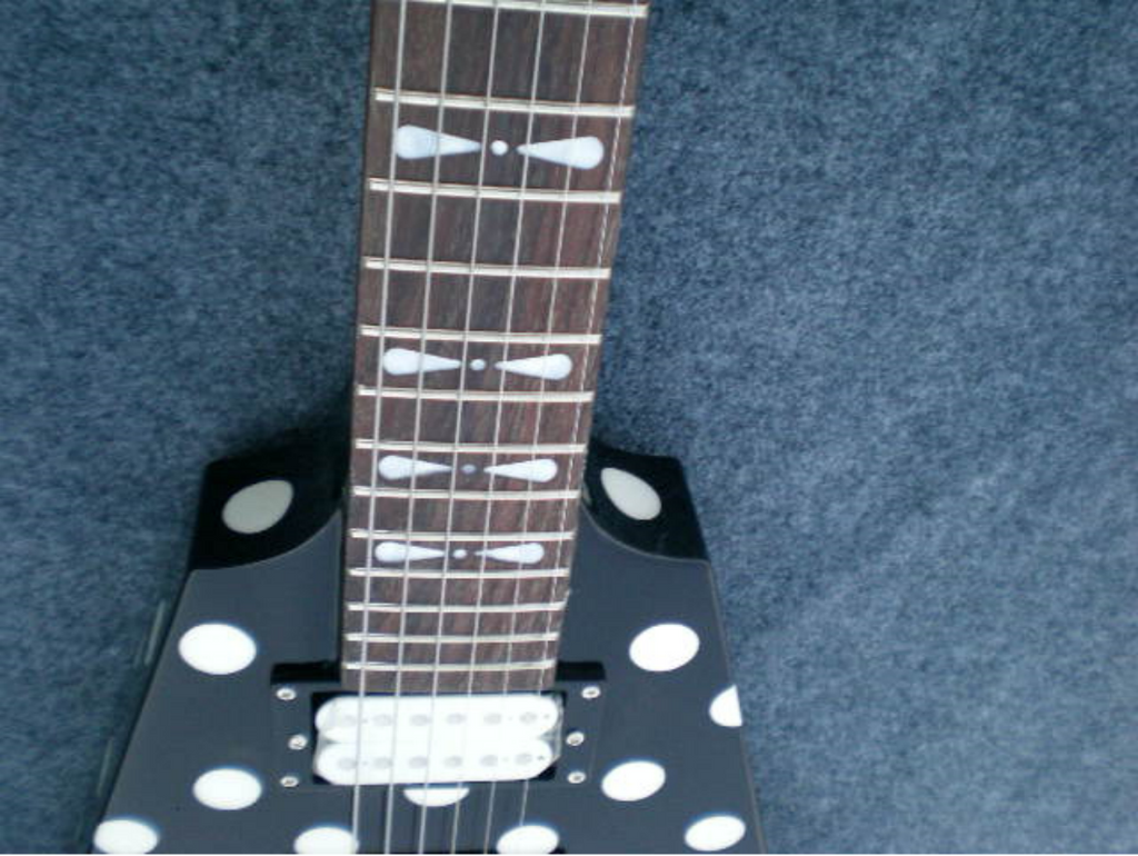 Customize Polka Dots Electric Guitar LSM014