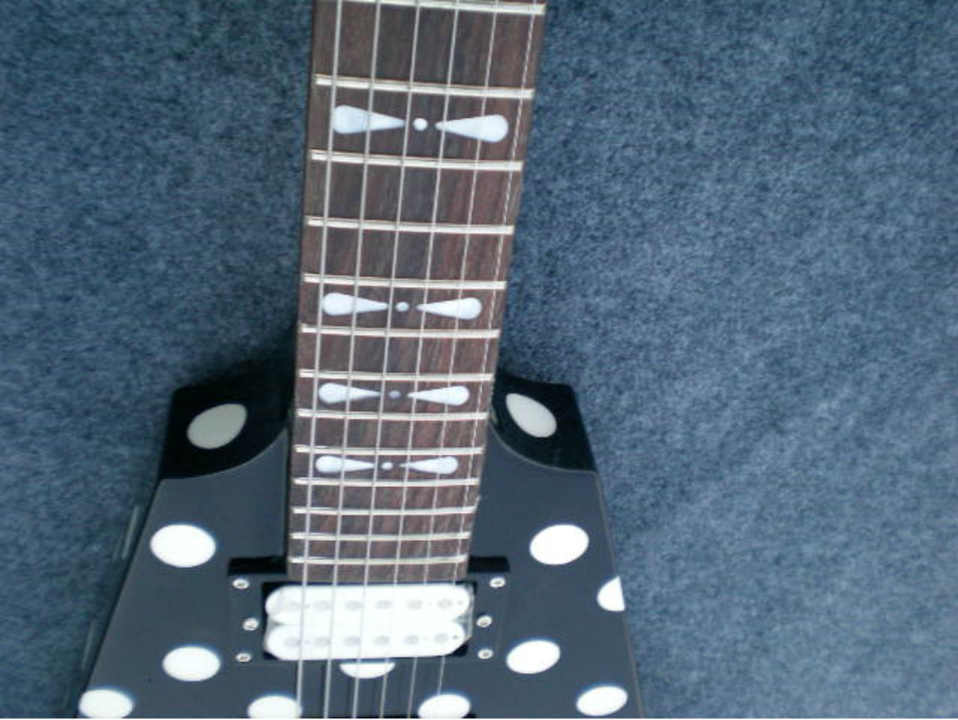 Customize Polka Dots Electric Guitar LSM014
