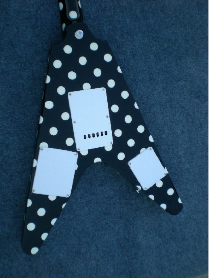 Customize Polka Dots Electric Guitar LSM014