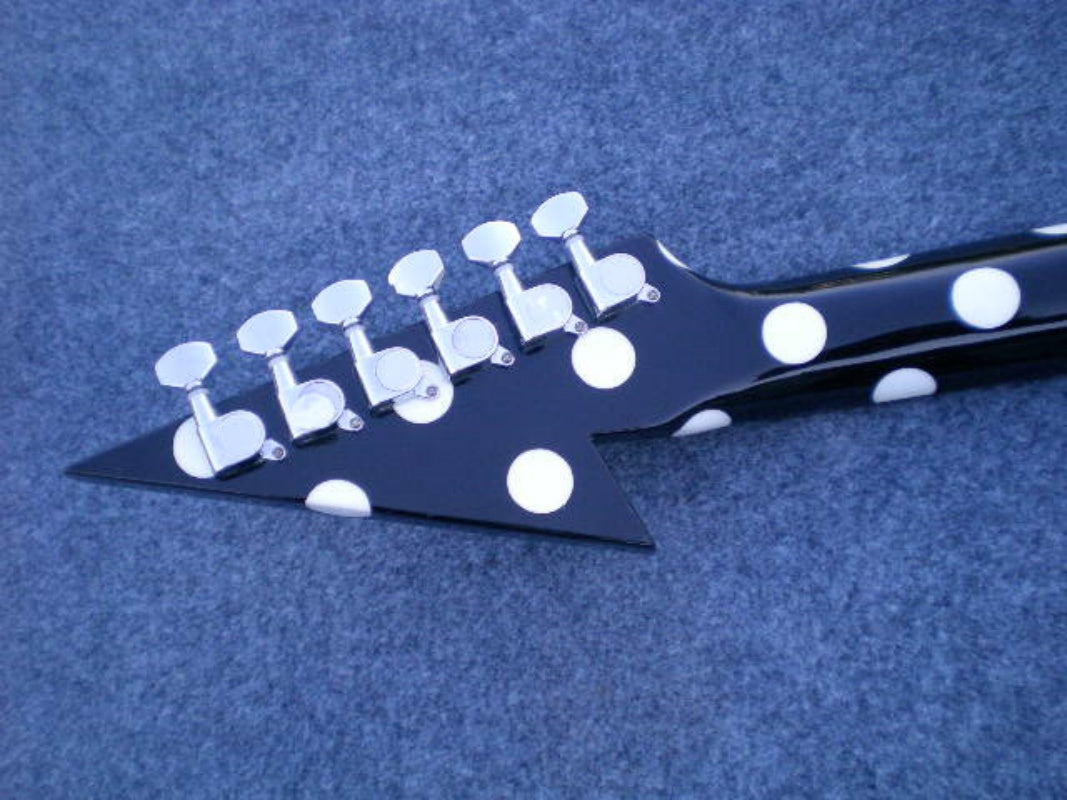 Customize Polka Dots Electric Guitar LSM014