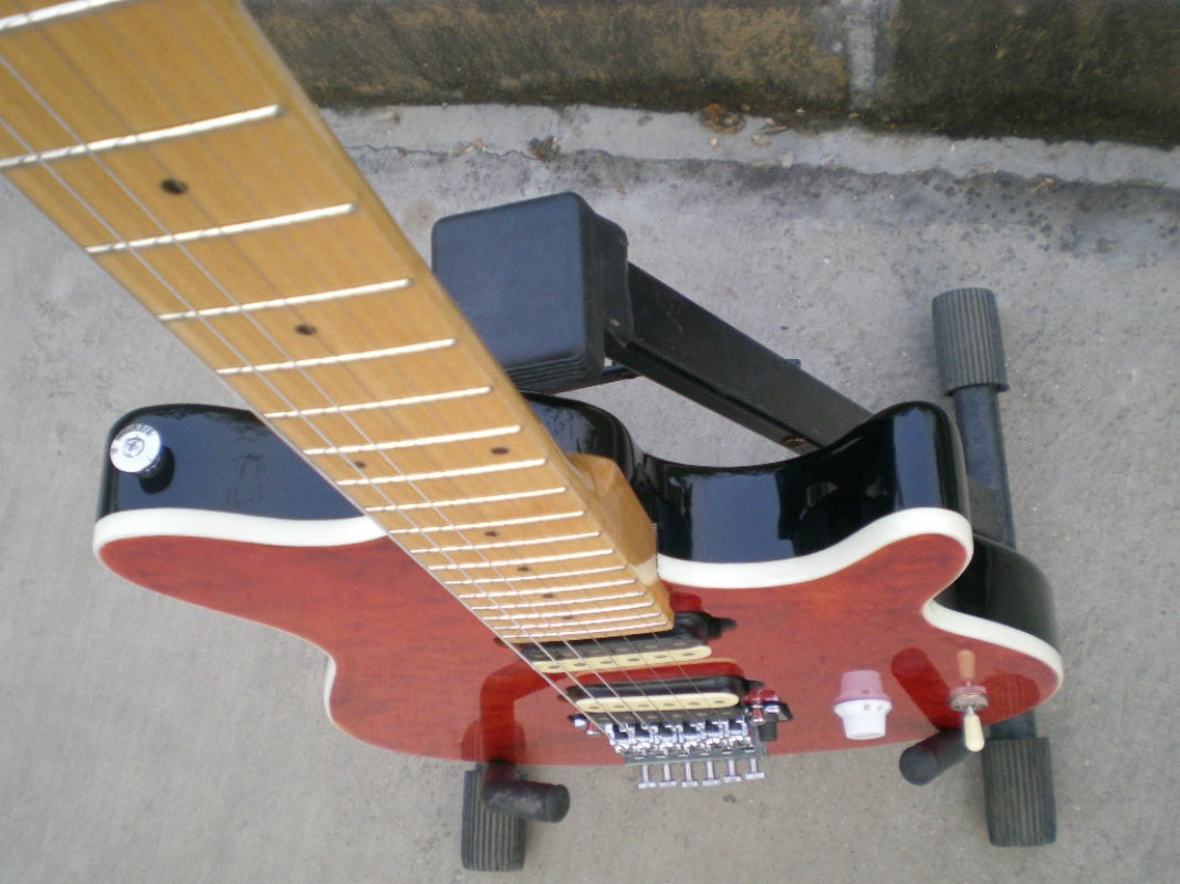 Customize Tangerine Double Tremolo Electric Guitar LSM007