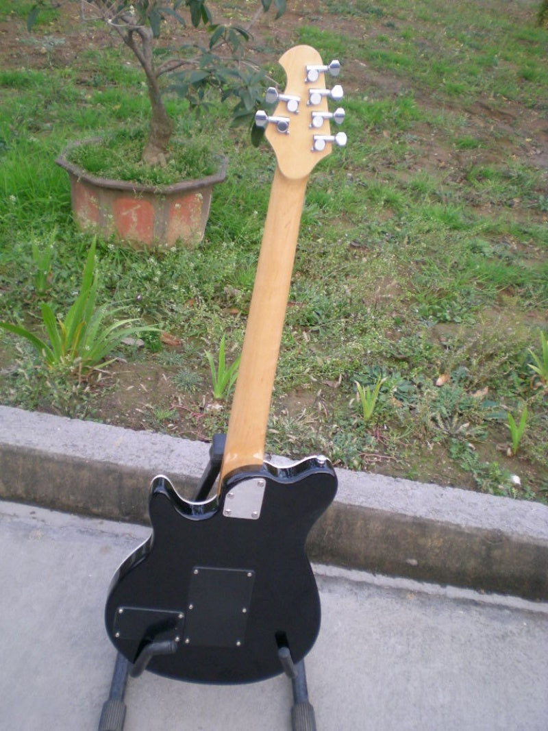 Customize Tangerine Double Tremolo Electric Guitar LSM007