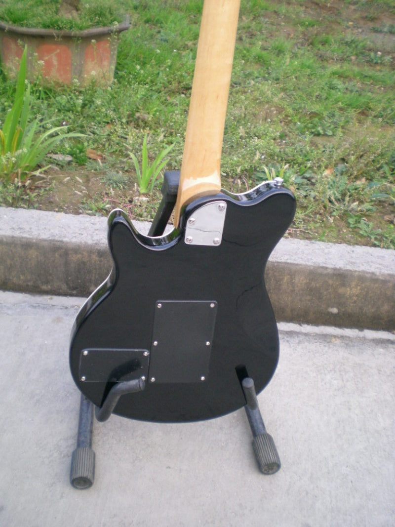 Customize Tangerine Double Tremolo Electric Guitar LSM007