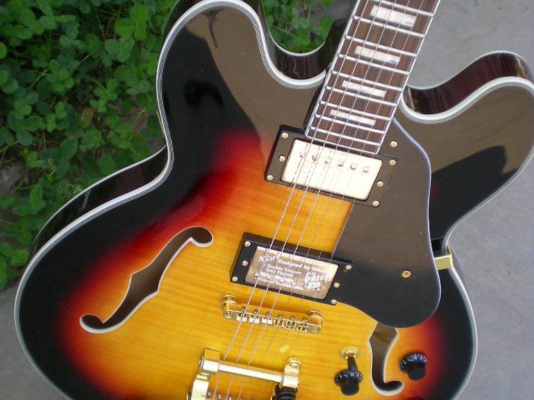 Factory Customized    Electric Guitar with Vintage Vintage burlywood color Electric Guitarop 254#